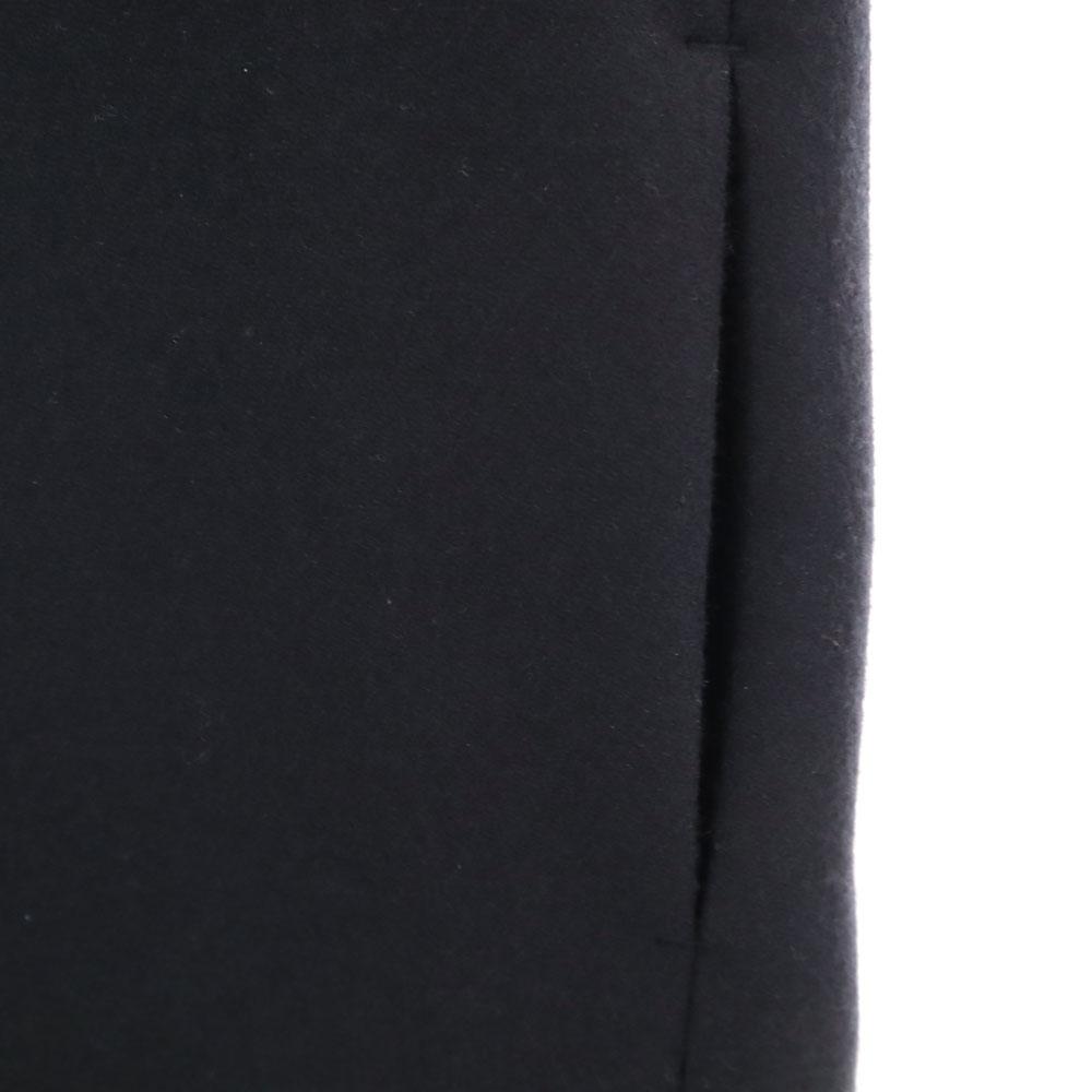 LIDNM Wool Blend Wool Chester Coat M Navy Men's Used