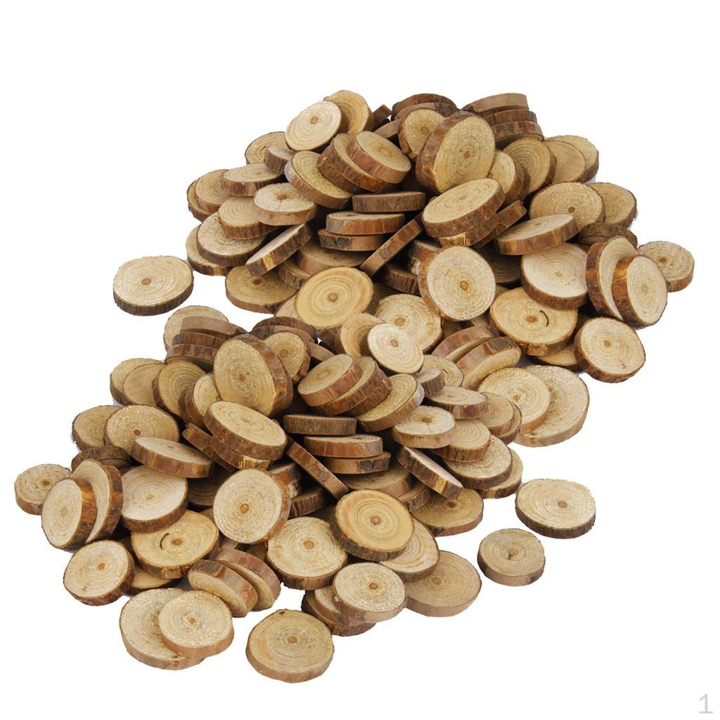 

Набор из 200 деревенских спилов дерева для украшения свадебного стола