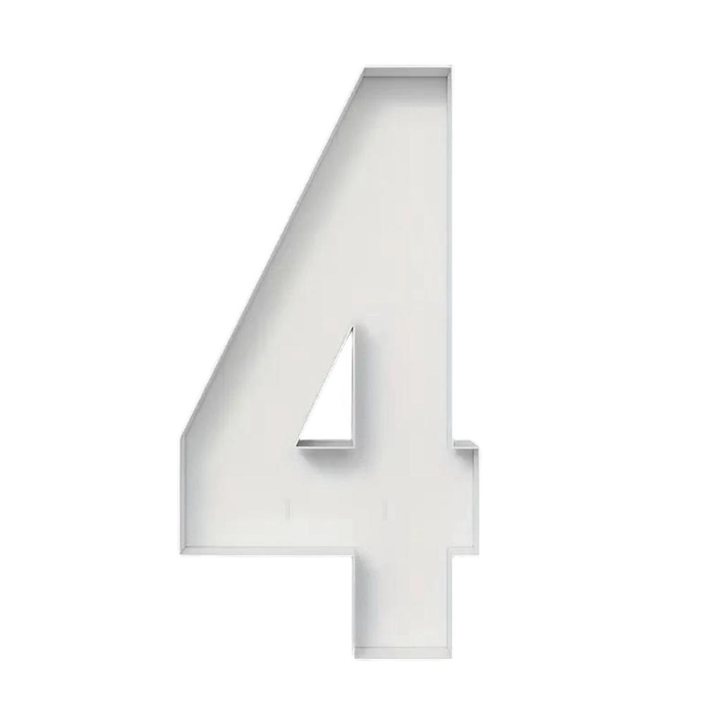 2.3FT Numbers For Balloons, Balloons Number Frame, Birthday Decorations, Anniversary Decor, Large Cardboard Numbers