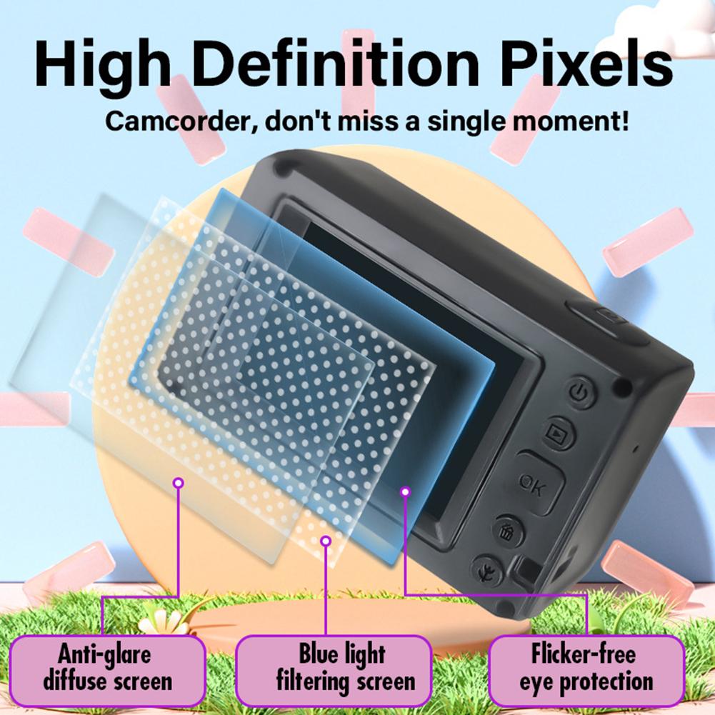 Digital Camera For Children Compact Vlogging Camera For Boys Girls For Outdoor