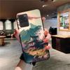 Japanese Aesthetic Mount Fuji Landscape Phone Case For Samsung S 9 10 20 21 22 23 30 23plus lite Ultra FE S10lite Fundas