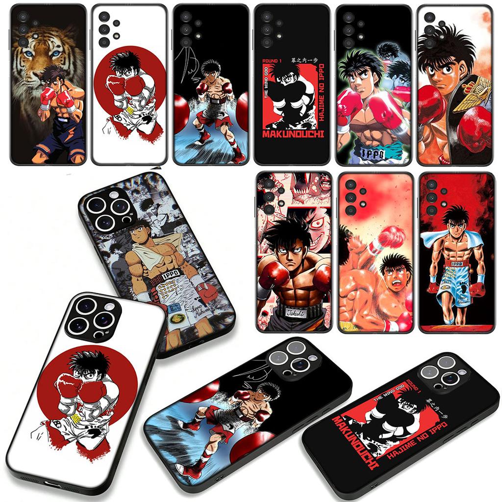 for Apple iPhone 17 16 11 Pro XS Max XR 6 7 8 Plus + 16E SE 2020 Air 5 SE2 Phone Cover Case Hajimes No Ippo Cartoon Casing