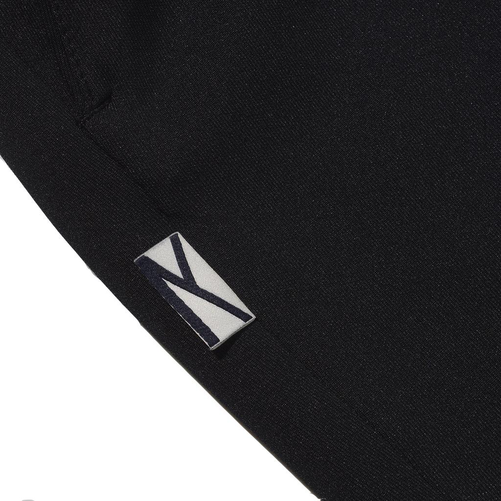 Aimeolkeu Elastic Banded Pintuck Pants (Black)