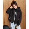 ET BOITE Women's Casual Hooded Jacket