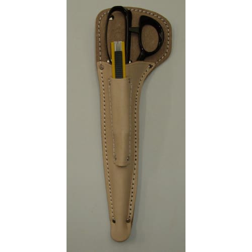 Kozuchi Tanned Leather Lacquer Scissors Case with Cutter Case SI-06