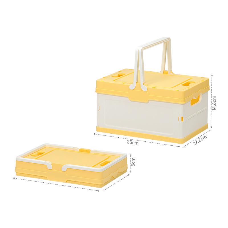 Folding Outdoor Camping Car Trunk Storage Box for Picnics and Household Use