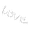 LOVE Neon Sign USB/Battery Powered Neon Lamp for Christmas Party Wedding Decoration Warm Light