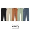 Fashion Style 2024 Summer New Arrival Women's Easiest for Match High Waist Casual Straight-Leg Vertical Ankle-Length Pants Pants 6929470