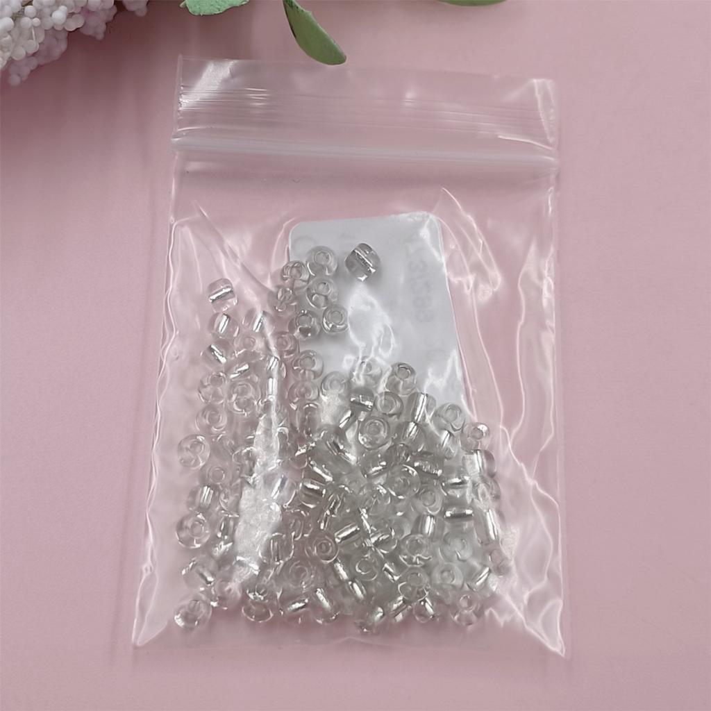 500 stk For smykkefremstilling 4mm DIY Øredobber Halskjede Armbånd Løse Mellomleggsperler Anheng Glassfrøperler Miksfarge Fargerik