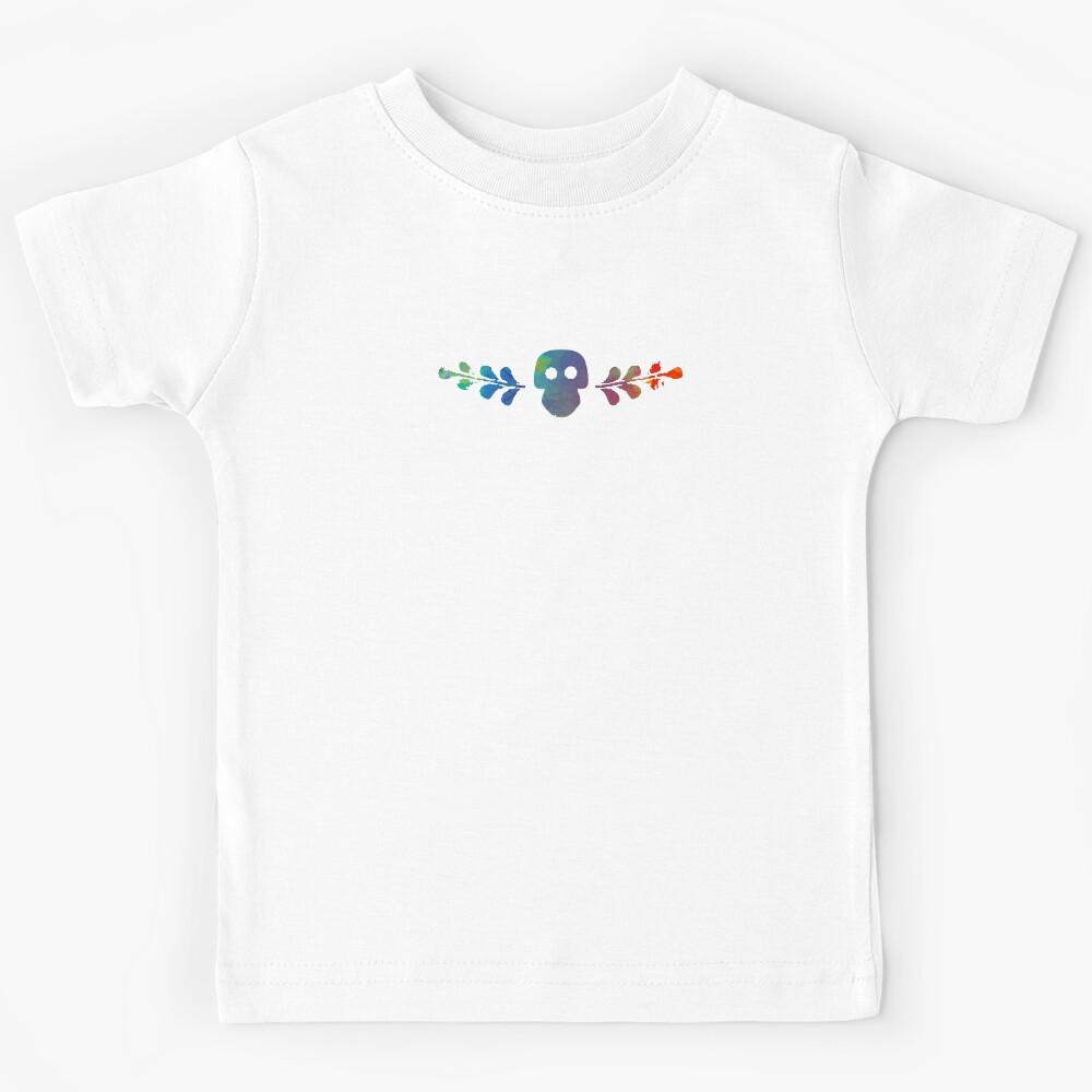 Skull Inspired Silhouette Kids T-Shirt 120