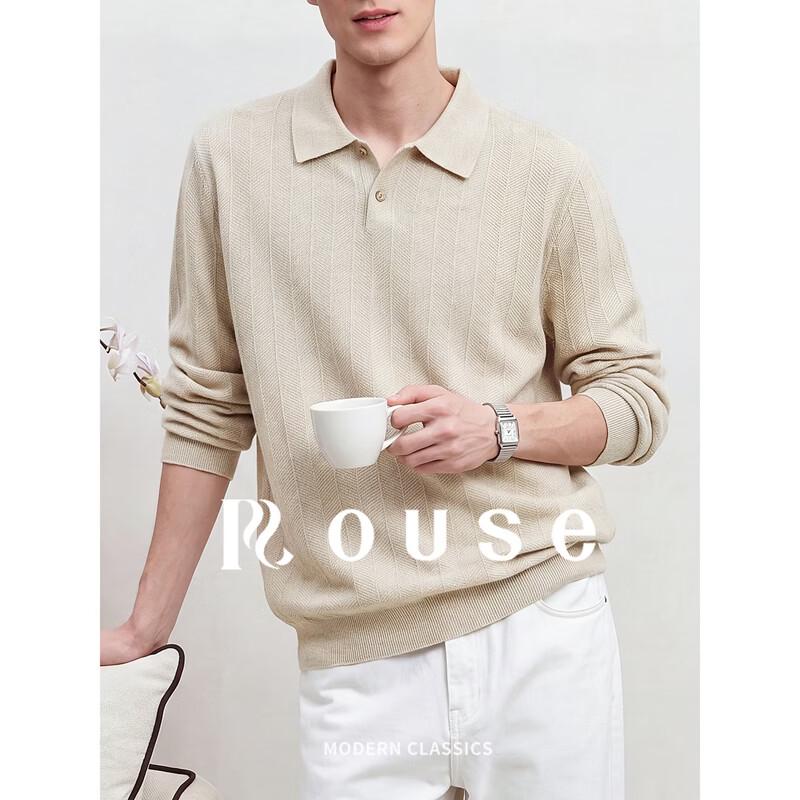 Men's Classic Thick Knit Pullover Sweater