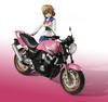 TAMASHII NATIONS Sakura Hane CB400 SUPER FOUR 135mm painted movable figure S.H.Figuarts Bakuon!! (uniform) & approx. PVC&ABS