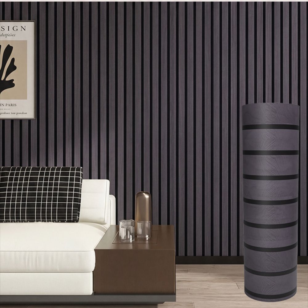 PVC Artificial Grille Wall Sticker Peel and Stick Wall Panel Stickers Living Room
