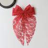 Accesorio para el Cabello Infantil con Lazo de Encaje Pinza para el Cabello Estilo Bosque Dulce Pinza para el Cabello Bordada con Malla de Cinta Elegante para Mujer