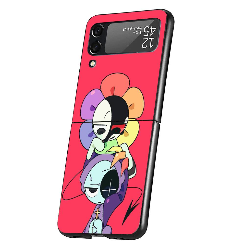 Game Dandys World Cover Phone Case For Samsung Galaxy Z Flip 7 6 5 4 3 5G Flip7 Flip6 Flip5 Flip4 Flip3 Black Fundas Shell