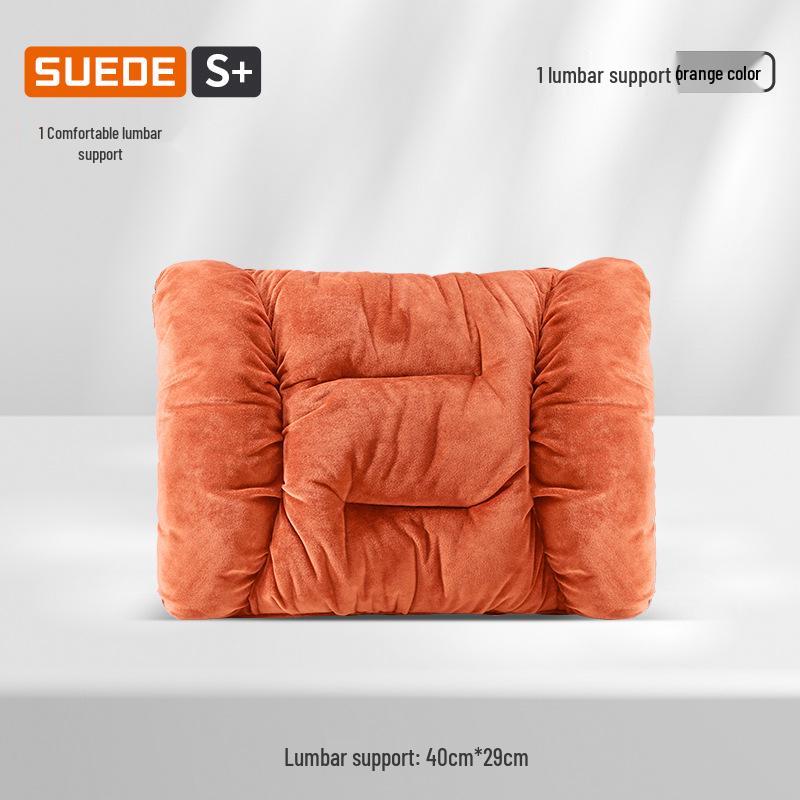 Honda Car Cushion Quilt - Civic, Fit, Accord, Avancier Lumbar Support & Dual-Use Folding Pillow