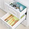 4PCS Washable Refrigerator Mats, 45*30cm/17.7*11.8inch, Waterproof Refrigerator Liner Mats, Drawer Table Mats, Placemats