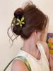 2025 Leopard Print High-End Large Shark Hair Clip for Women