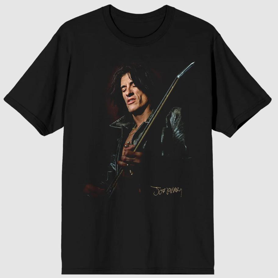 Joe Perry Live Unisex Black T-Shirt All Size RS234 XXXXL