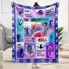 Gymnastics Dreams In Colors Blankets Are Suitable for Living Rooms, Bedrooms, Camping, and Other Places, Making Them an Ideal Choice for Gifts.