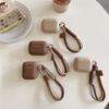 Milk Tea Silicone Bracelet Case for Apple AirPods Pro 2 & 3 Bluetooth Headset