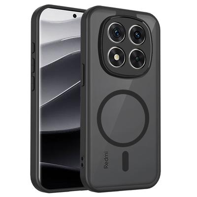 Pouzdro pro Xiaomi Redmi 14 Pro Plus A3 A3X Poco X7 F7 Ultra F7Pro C61 5G 4G Matné Průhledné Magsafe Magnetické Nárazuvzdorné Kryt