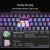 Aluminum RGB 65% Mechanical Keyboard: Bluetooth, Wired & Wireless, Three-Mode, Gasket Structure