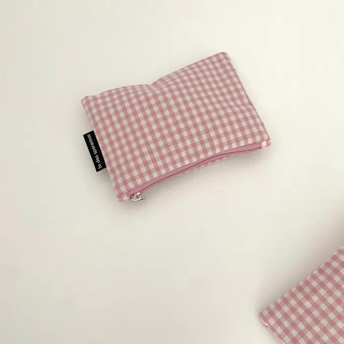 Baby pink pouch