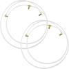 2pcs Top Hydraulic Fluid Hose Lines For Ford Fairlane 1966-1969