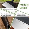 Pelle multifonction jardin 26 cm - lame acier manganèse sans manche (AIMOONSA)