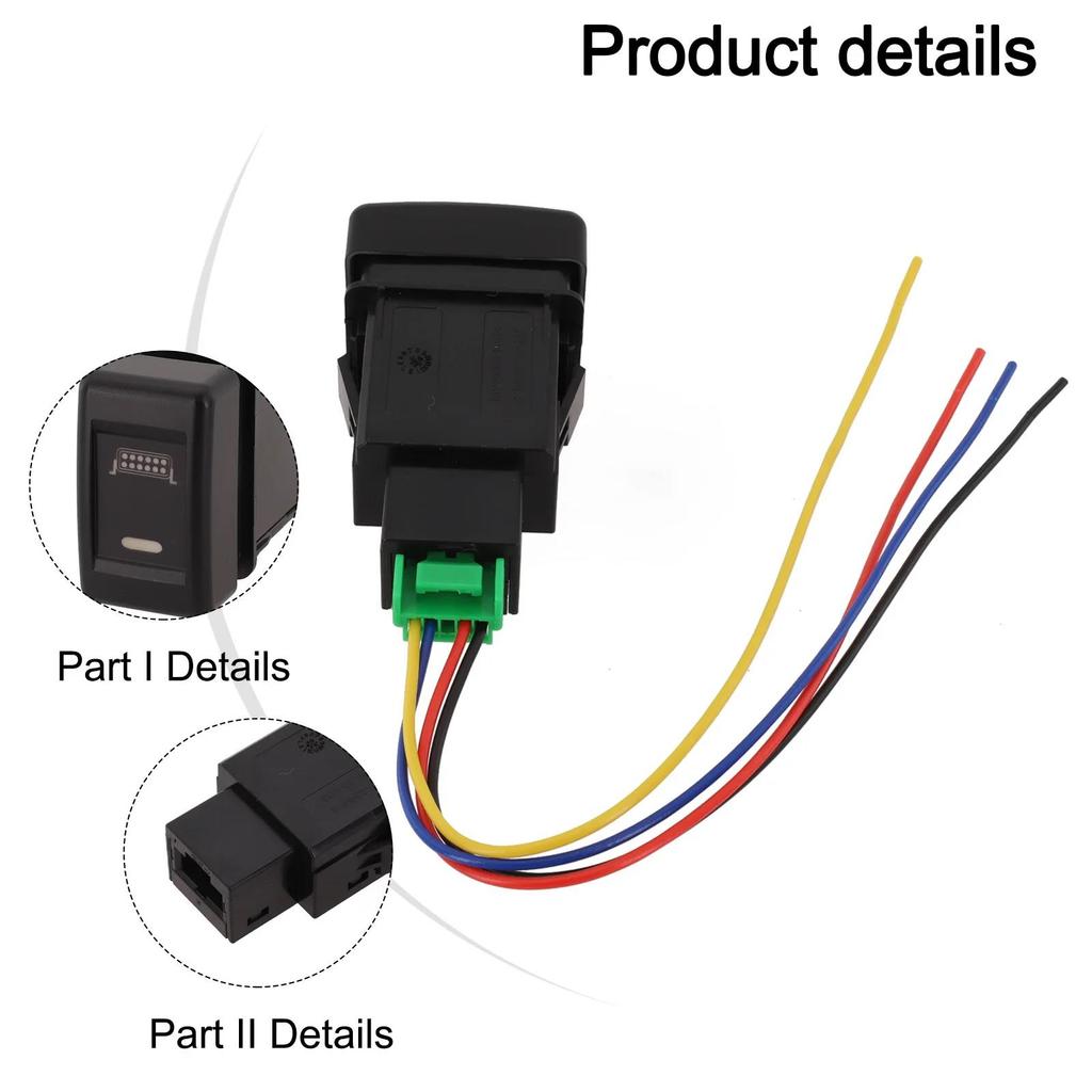 Fit For Isuzu V-Cross LED Lightbar Switch For Isuzu LED Background Indicator Lights Comes With Connector Wire Kit
