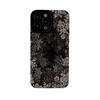 Dark Leaf Flower iPhone 14 Pro Max Case - Advanced Personalization for Apple 12/13/15