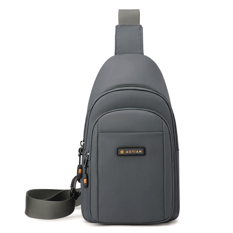 Herren Outdoor Freizeit Sport Brusttasche Pendler Umhängetasche