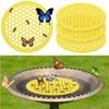 Hot Sale Floating Bee Island-Bee Waterer Insect Drinking Tray Beekeeping Setups Luring Island For Outdoor Garden