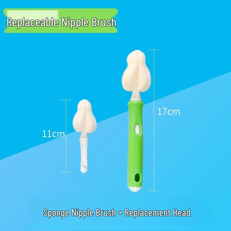 Qianxing Baby Bottle & Nipple Cleaning Brush Set