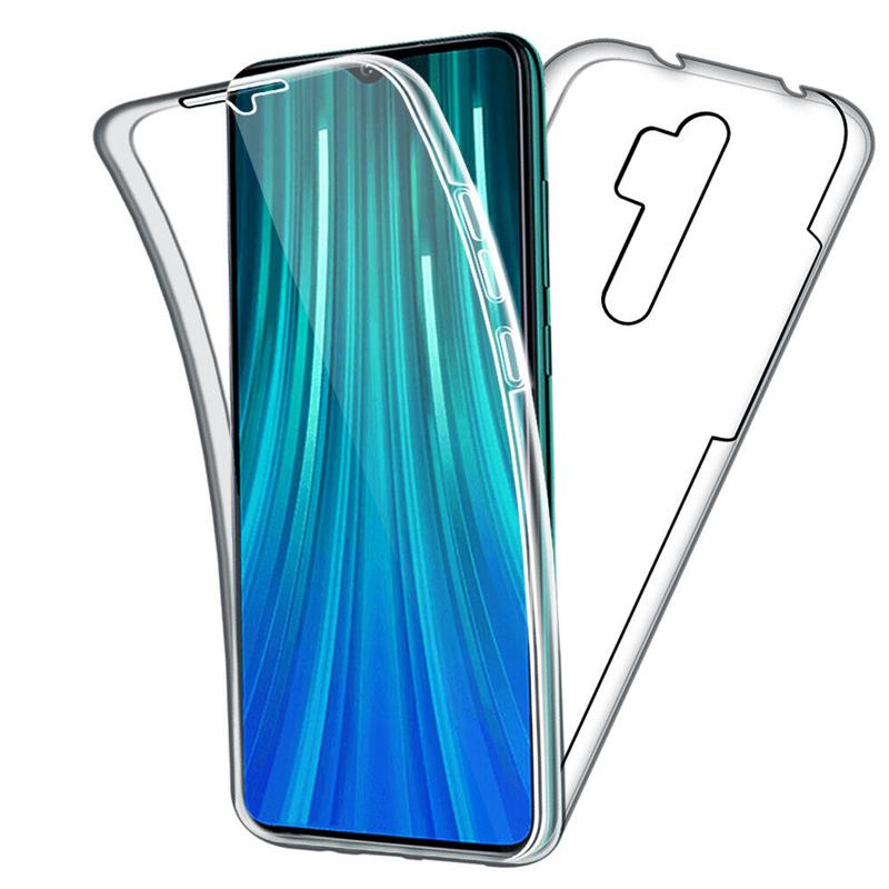 

Прозрачный двойной чехол 360 для Xiaomi Redmi Note 8 Pro Note 8T Чехол на все тело для Redmi 8a 8 Note 8 Redmi 8A чистый