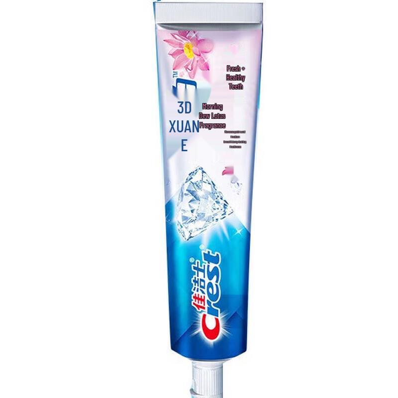 Crest 3D White Morning Dew Lotus Toothpaste