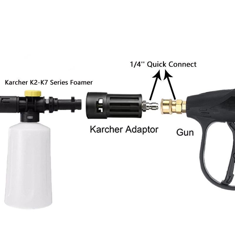 High-Pressure Car Wash Water Gun Adapter for Karcher, Bosch, Ryobi