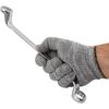 JCB 2-sided box wrench, angled 75 degrees, 19x22 mm Cr-V, 12-point