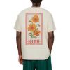 Kith Blossom Logo Tee Sandrift Men Tops White KHM033594-104