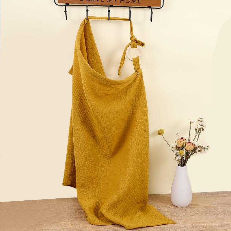 

Baby Nursing Cover Breathable Nursing Cover with Arched Neckline Women s Mum Nursing Apron Soft and breathable mum nursing