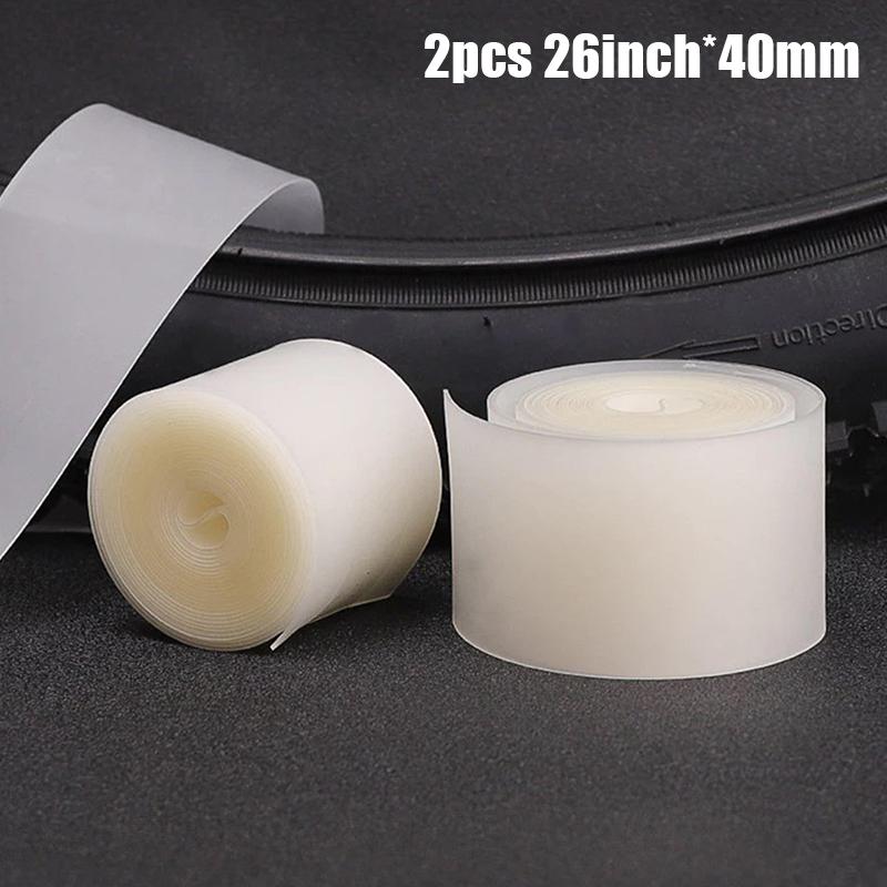2Pcs Bike Tire Puncture Proof Anti-Flat Tyre Road Mountain Bicycle Tyre Inner Tube Protection Pad Puncture Proof Belt