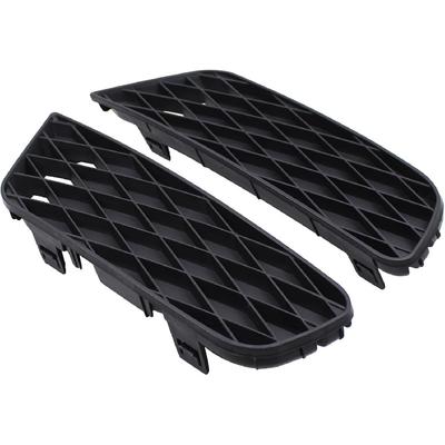 2Pcs Front Driver and Passenger Side Outer Lower Fog Light Cover for Honda Civic 2009-2011
