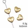 Heart Loose Beads For Valentine Bracelet Necklace DIY Vintage Jewelry Making Supplies For Charm
