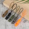 5Pcs Multifunction Whistle Emergency Whistle Sports Match Whistle Double Pipe Dual Band With Tail Rope Outdoor Camping Hiking
