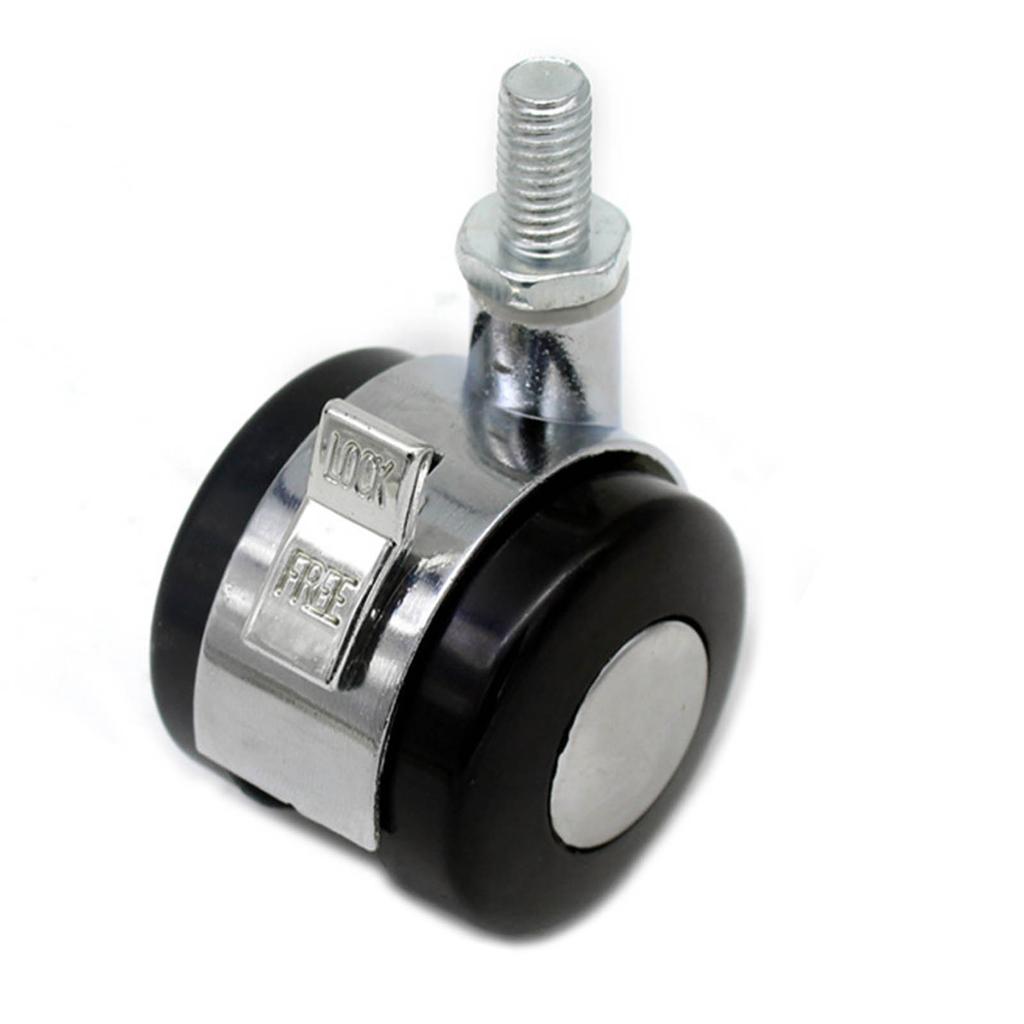 Heavy Duty Chair Rollers Mute Chair Caster Wheels Chair Mats Universal Casters Replacement Strong Carrying Capacity