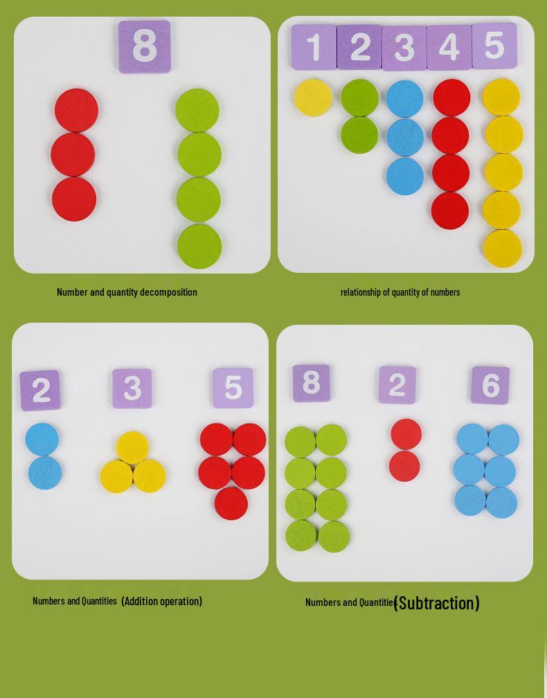 Digital Learning Board: First Grade Math Puzzle for Kids