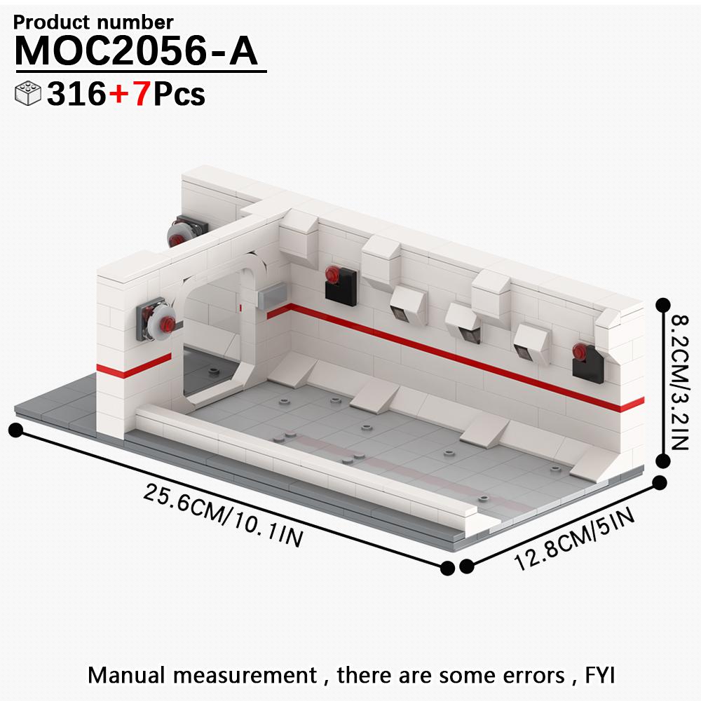 MOOXI Seria Wojen Kosmicznych Model Scenariuszowy MOC Klocki DIY Diorama Zabawki dla Dorosłych i Dzieci Zestaw Klocków Prezenty Montessori Dekoracja