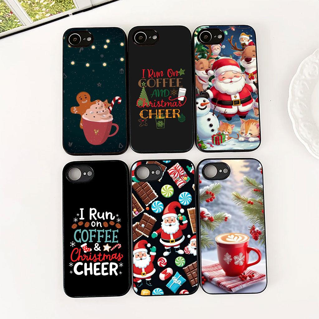 Phone Cover for Motorola Moto G55 G45 G75 G85 G13 Edge 50 30 Fusion 40 NEO Ultra Pro Case Deer Merry Christmas Tree Coffee