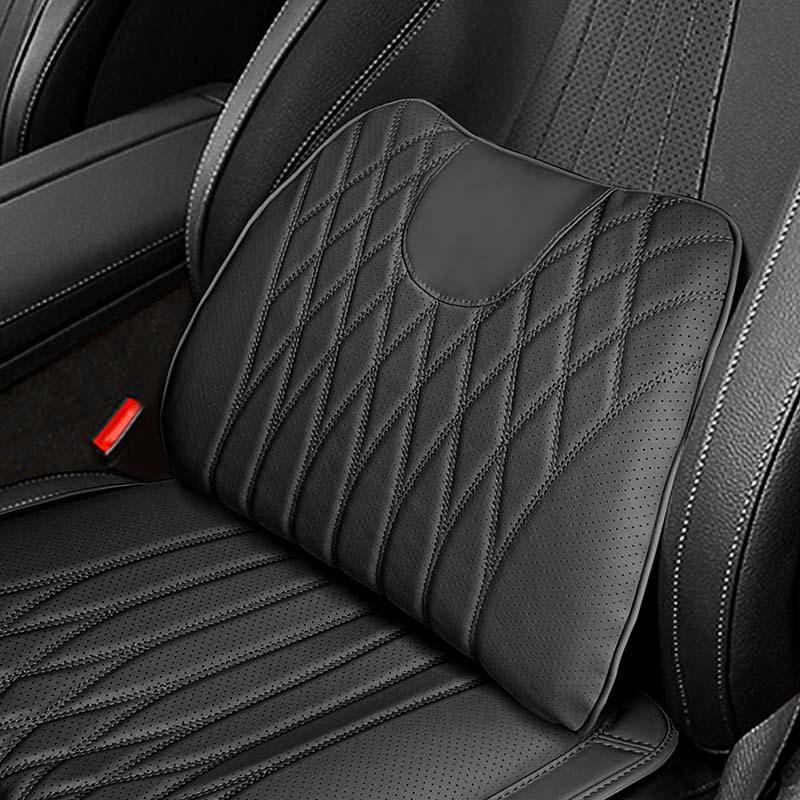 All-Season Nappa Leather Car Seat Cushions & Lumbar Supports for Buick Models: Verano, Encore, Regal, GL8, Velite 6, LaCrosse, and E5.